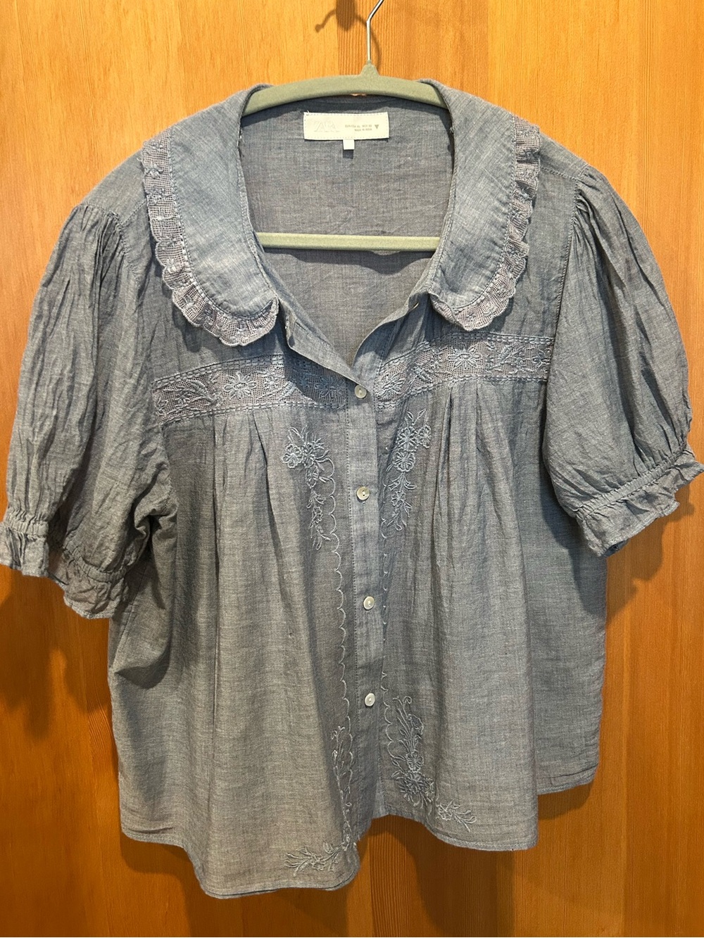 Zara cotton blouse
